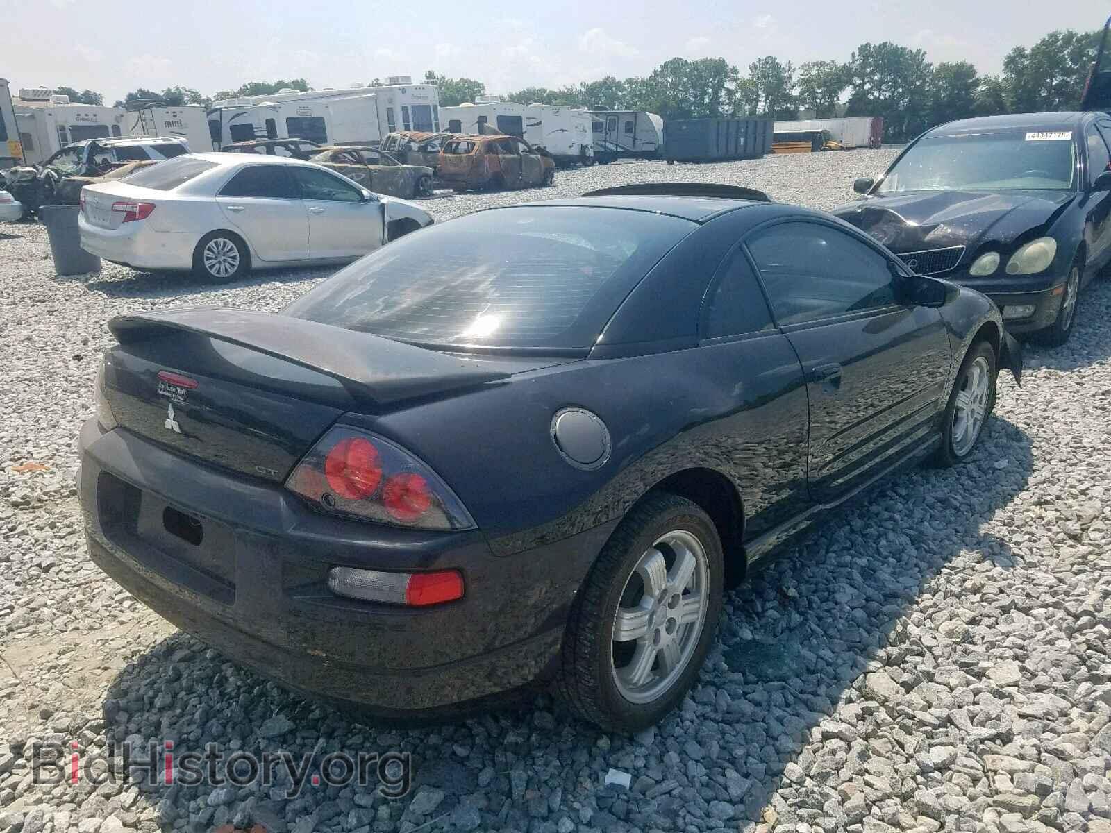 2002 MITSUBISHI ECLIPSE - VIN: 4A3AC84HX2E025999 - Фото 4