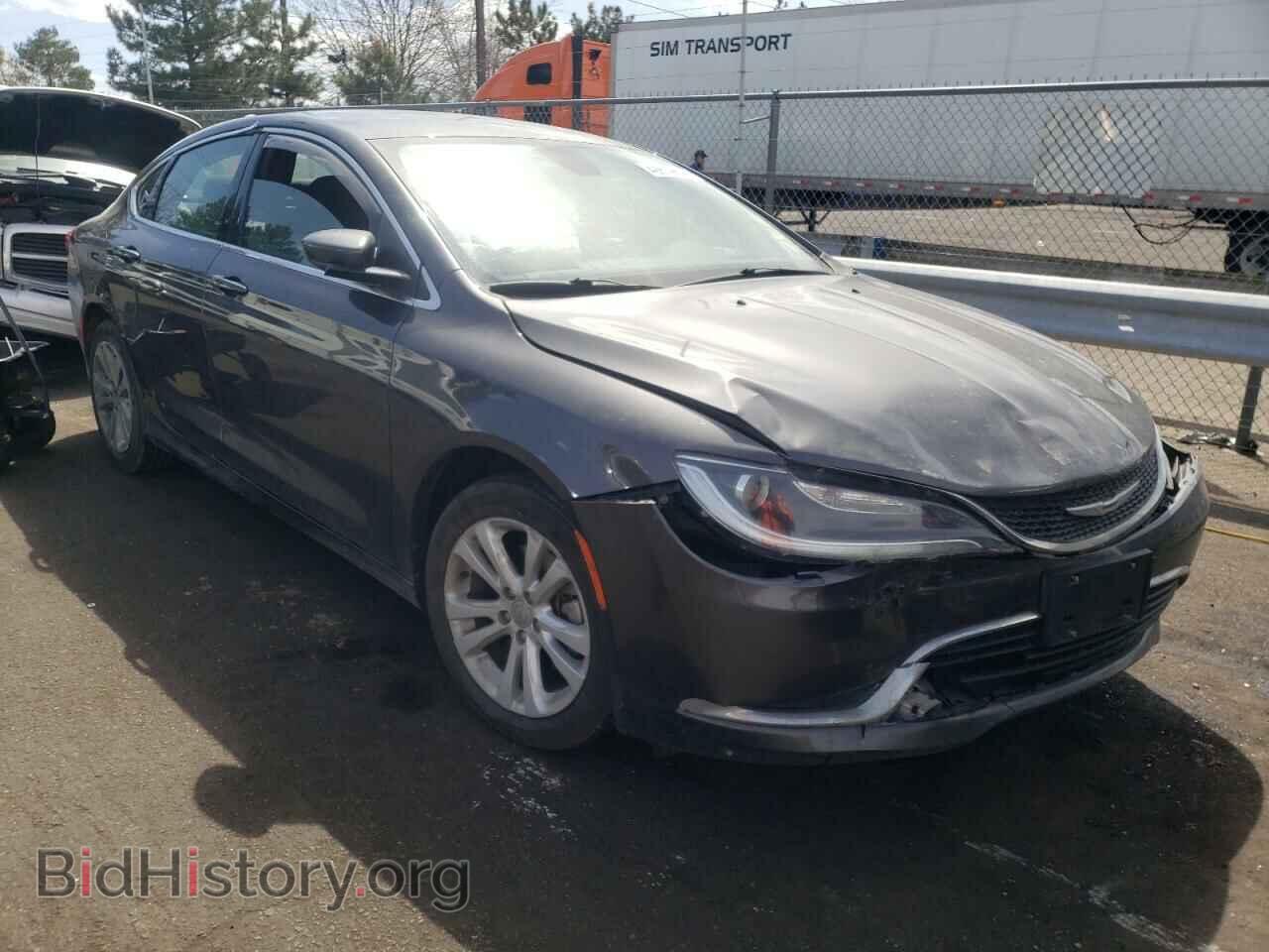 Фотография 1C3CCCAB5GN133232 - CHRYSLER 200 2016