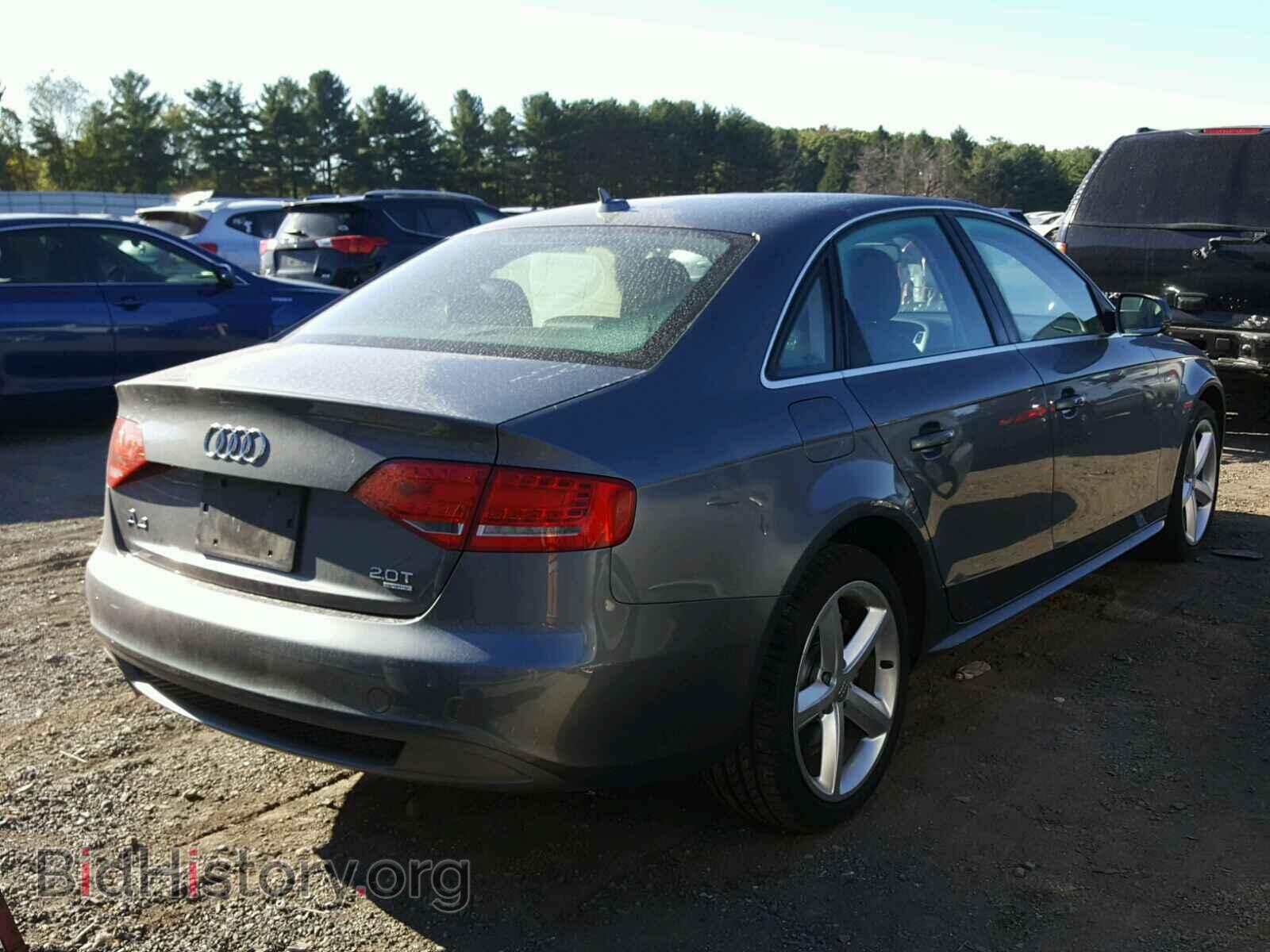 2012 AUDI A4 - VIN: WAUFFAFLXCA020140 - Фото 4