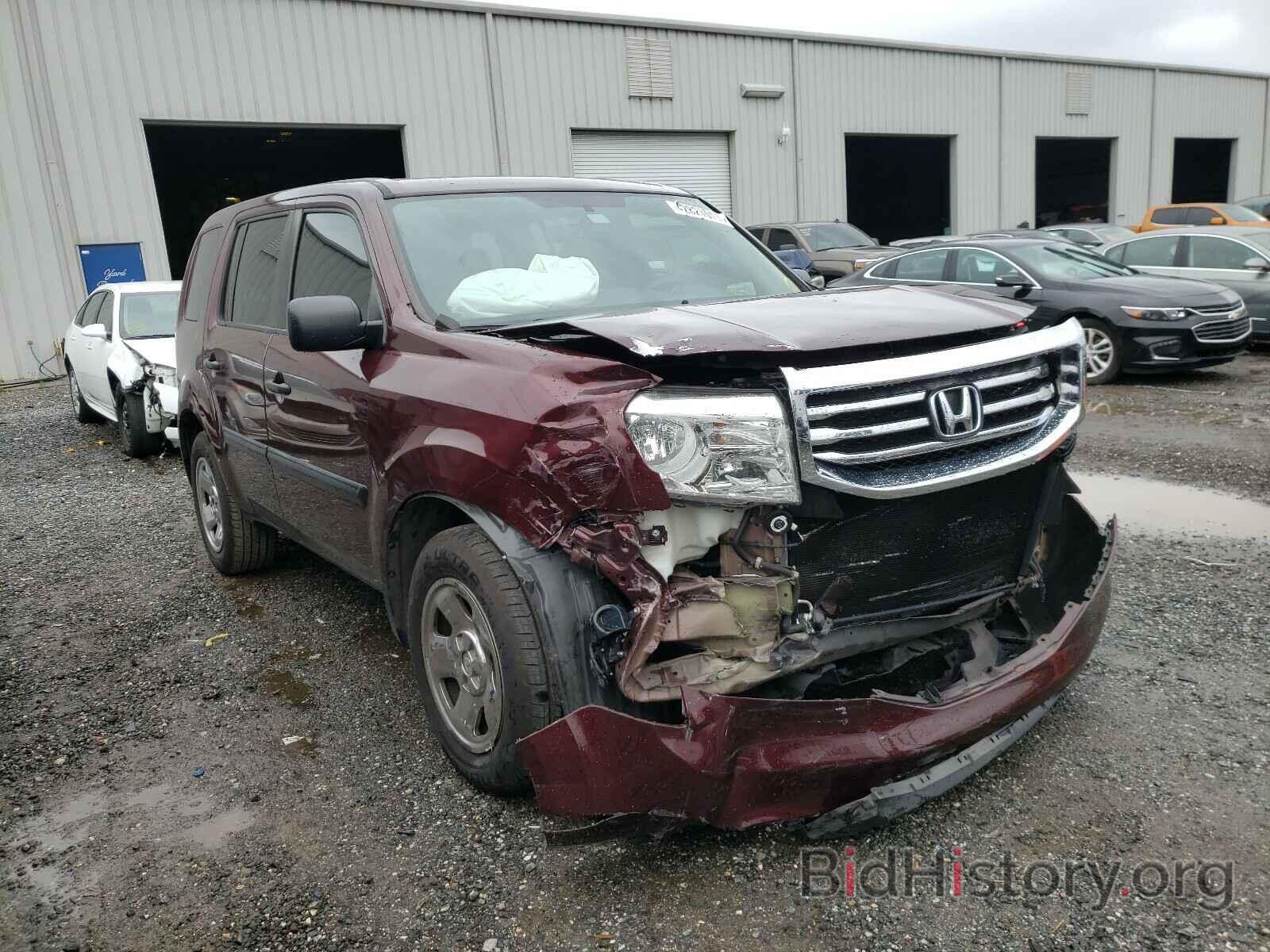 Фотография 5FNYF3H2XDB039498 - HONDA PILOT 2013