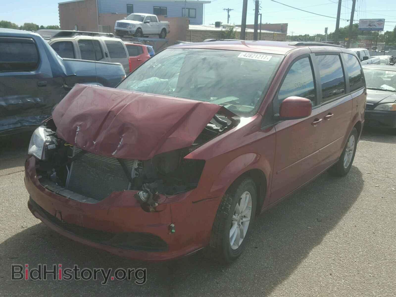 2014 DODGE CARAVAN - VIN: 2C4RDGCG3ER154924 - Фото 2