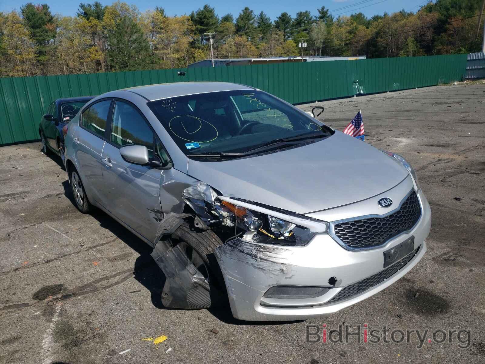 Фотография KNAFK4A68G5486517 - KIA FORTE 2016