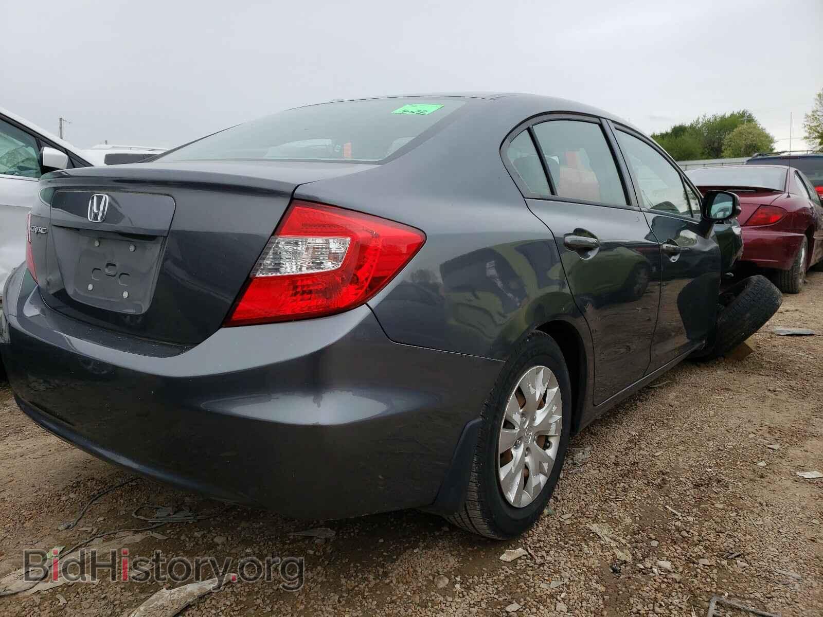 2012 HONDA CIVIC - VIN: 2HGFB2F51CH501533 - Фото 4
