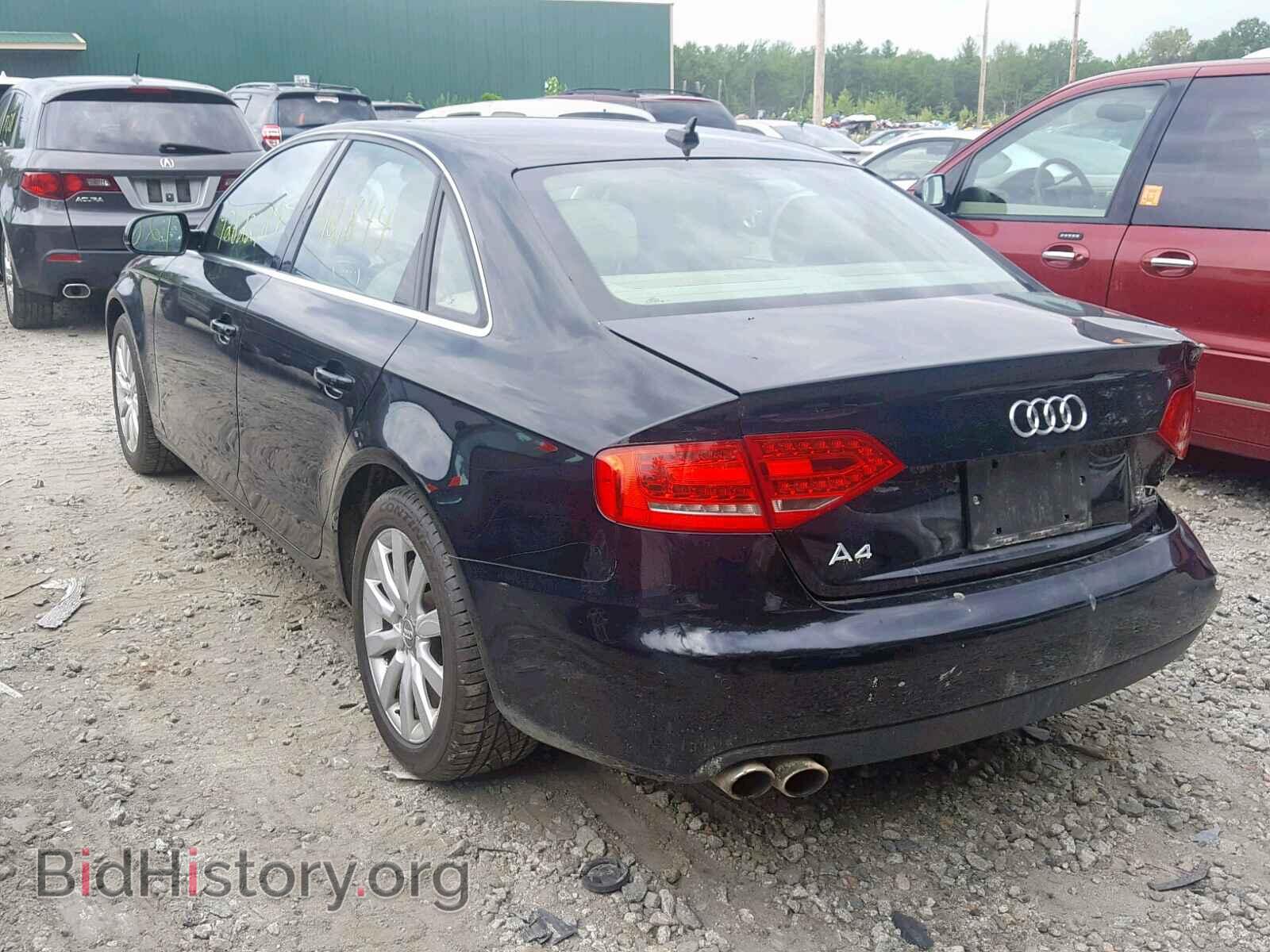 2011 AUDI A4 - VIN: WAUFFAFL8BA091657 - Фото 3