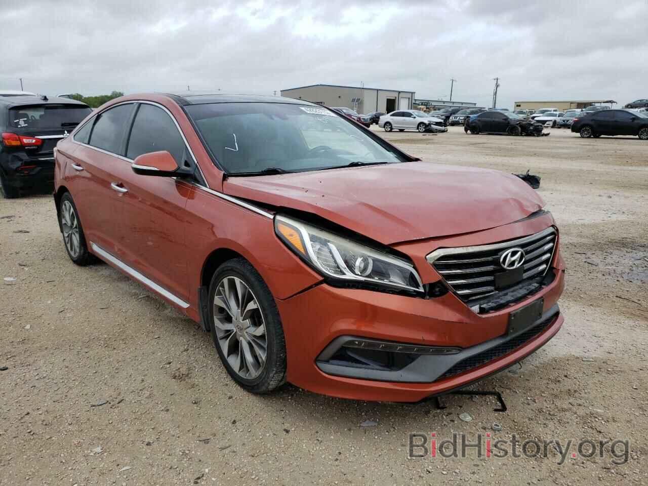 Photo 5NPE34AB5FH117928 - HYUNDAI SONATA 2015