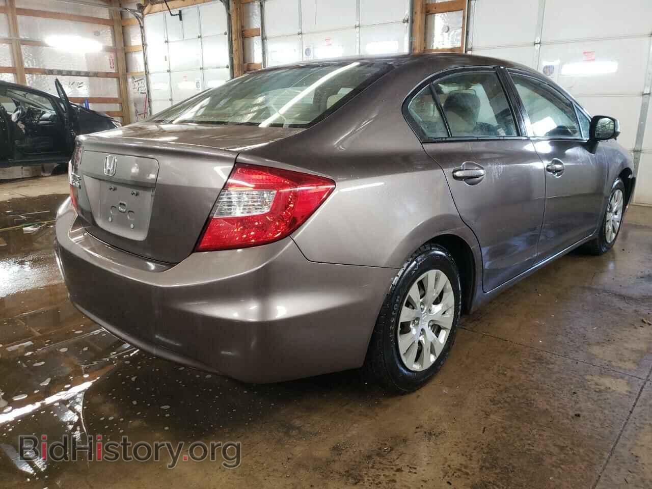 2012 HONDA CIVIC - VIN: 2HGFB2F54CH612013 - Фото 4