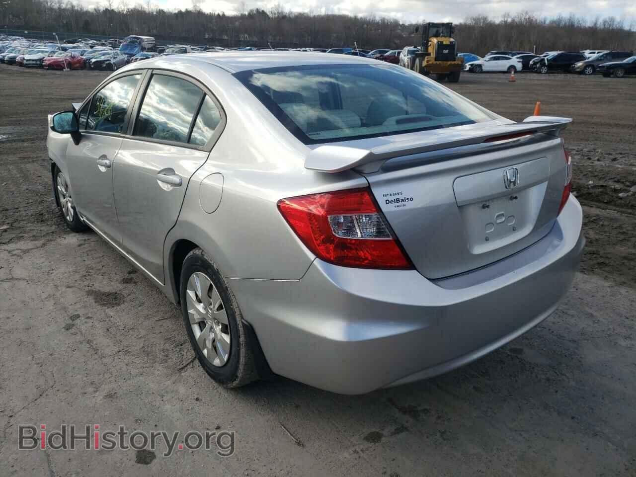 2012 HONDA CIVIC - VIN: 2HGFB2F54CH301763 - Фото 3