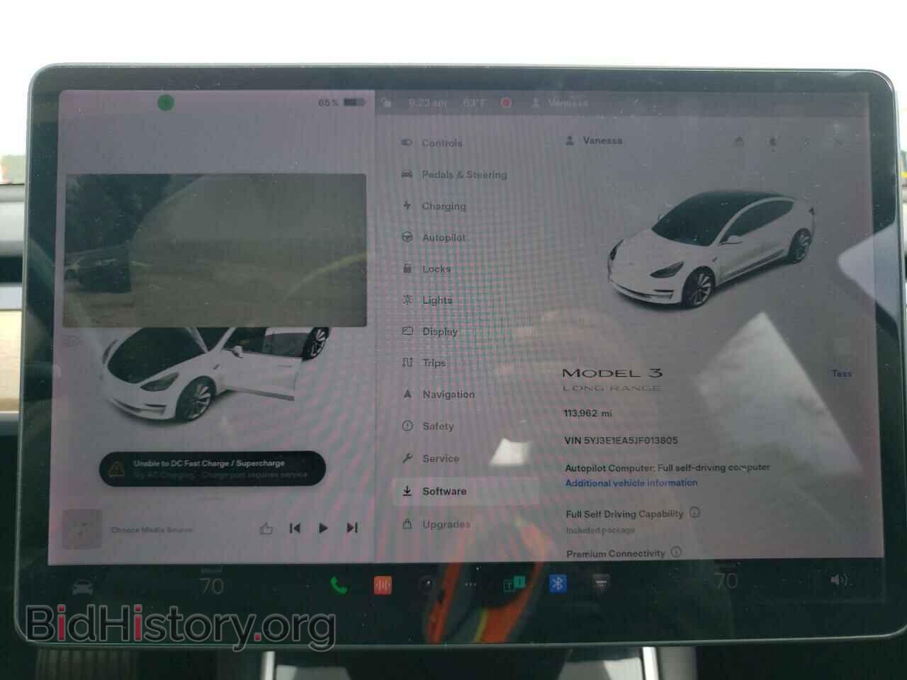 2018 TESLA MODEL 3 - VIN: 5YJ3E1EA5JF013805 - Photo 9