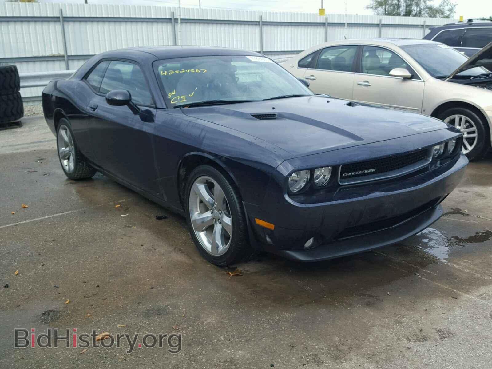 Photo 2C3CDYAG5CH125317 - DODGE CHALLENGER 2012