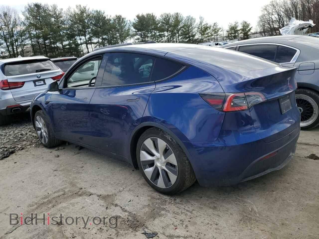 2021 TESLA MODEL Y - VIN: 5YJYGDEEXMF096785 - Фото 2
