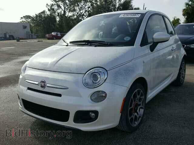 2012 FIAT 500 - VIN: 3C3CFFBR5CT233717 - Фото 2
