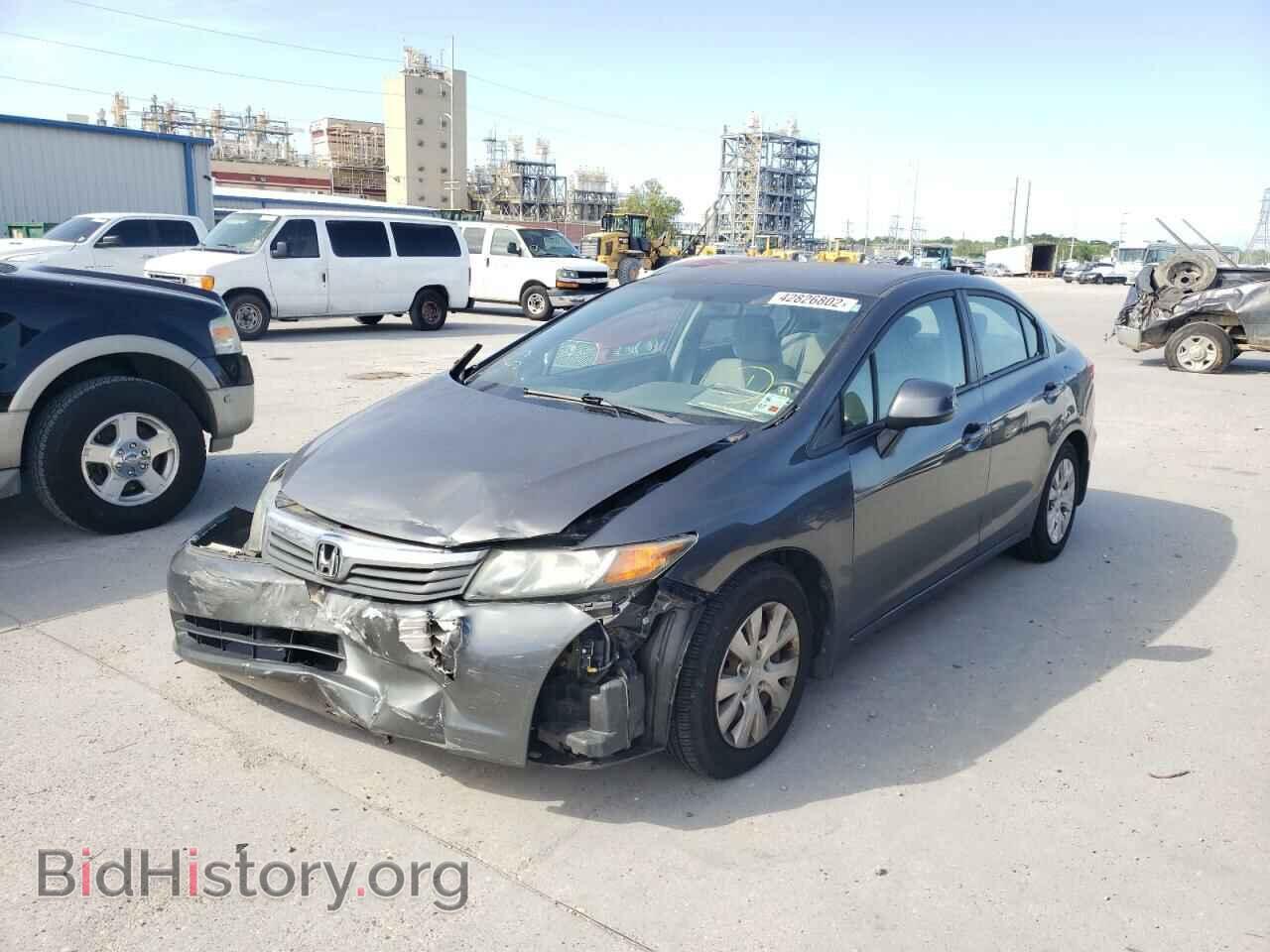 2012 HONDA CIVIC - VIN: 2HGFB2F59CH558174 - Фото 2