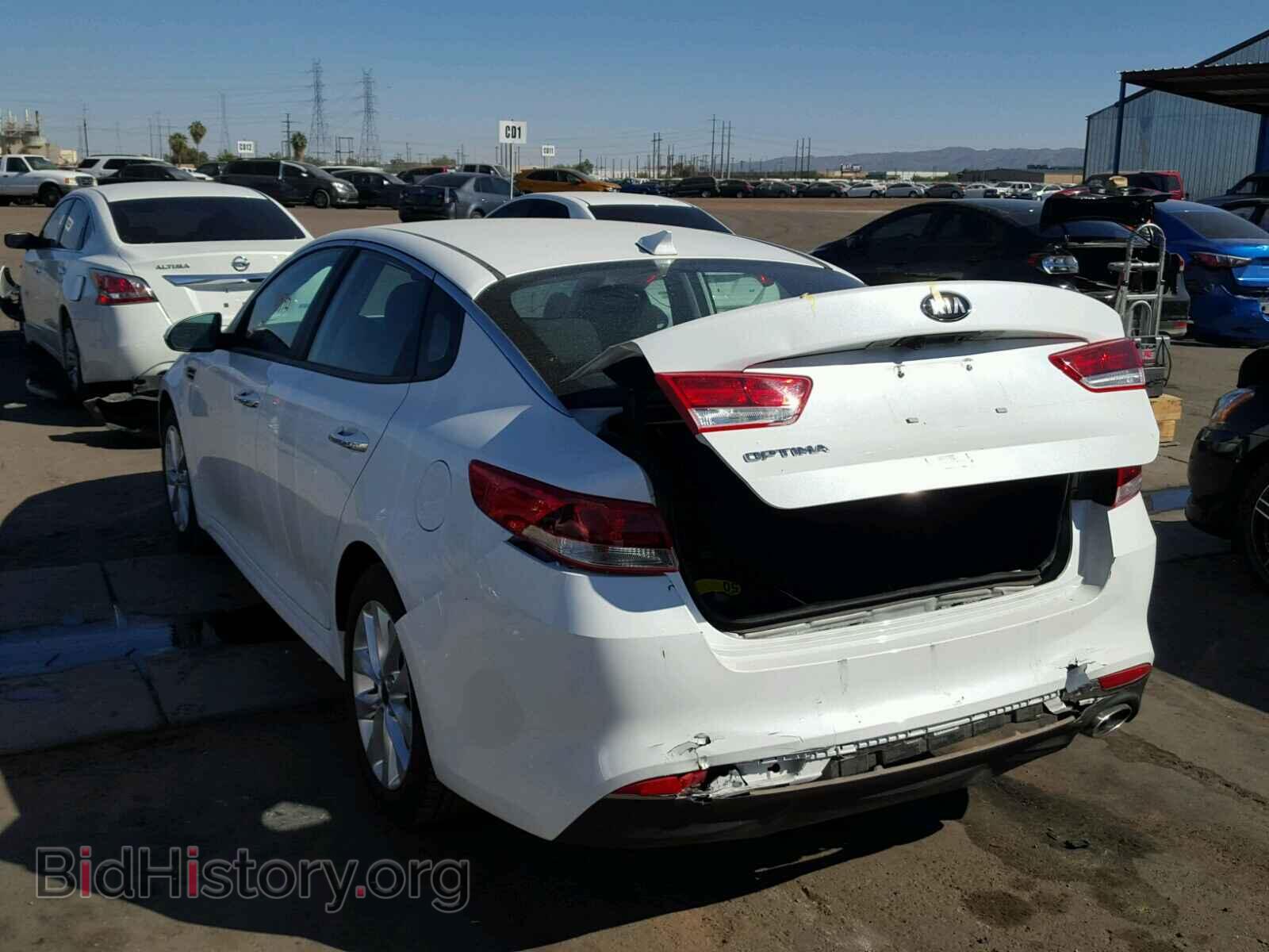 2016 KIA OPTIMA - VIN: 5XXGT4L30GG002827 - Photo 3