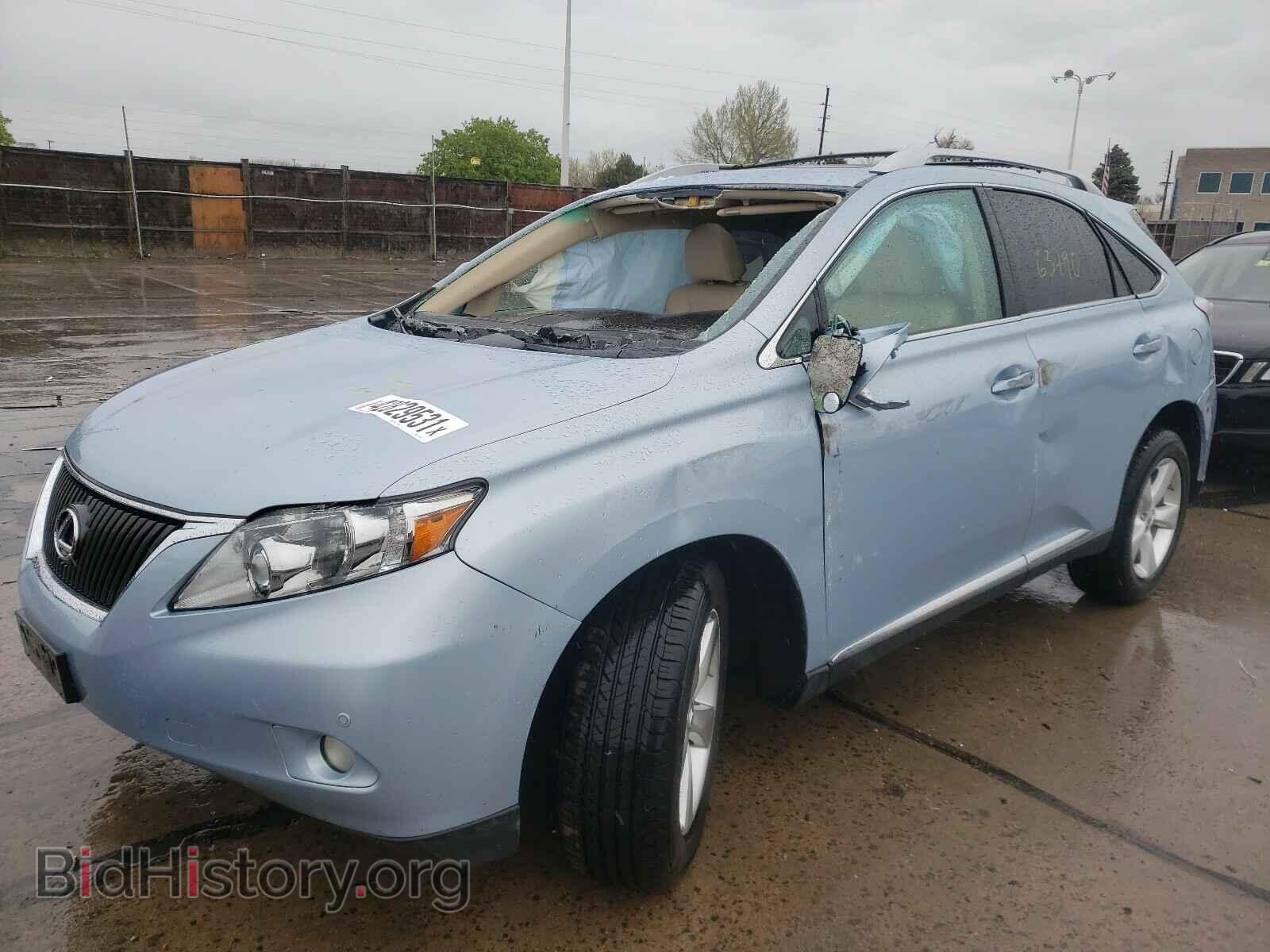 2011 LEXUS RX350 - VIN: 2T2BK1BA2BC107019 - Фото 2