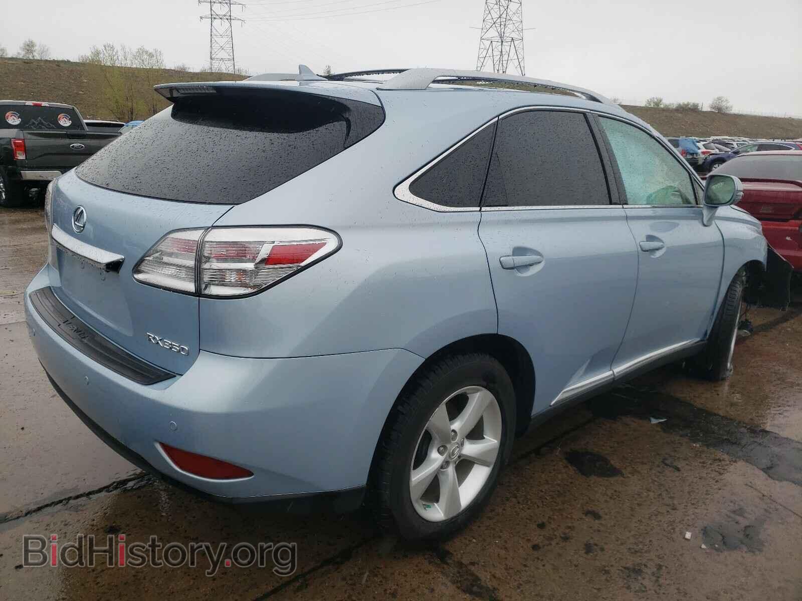 2011 LEXUS RX350 - VIN: 2T2BK1BA2BC107019 - Фото 4