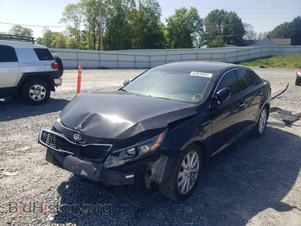 2015 KIA OPTIMA - VIN: 5XXGN4A77FG444521 - Фото 2
