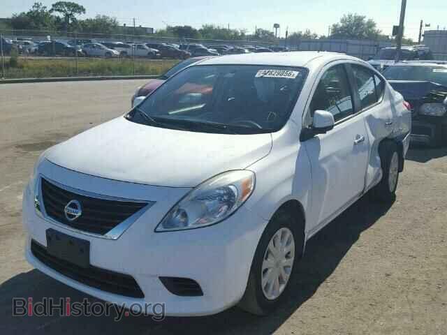 2012 NISSAN VERSA - VIN: 3N1CN7AP1CL844321 - Фото 2