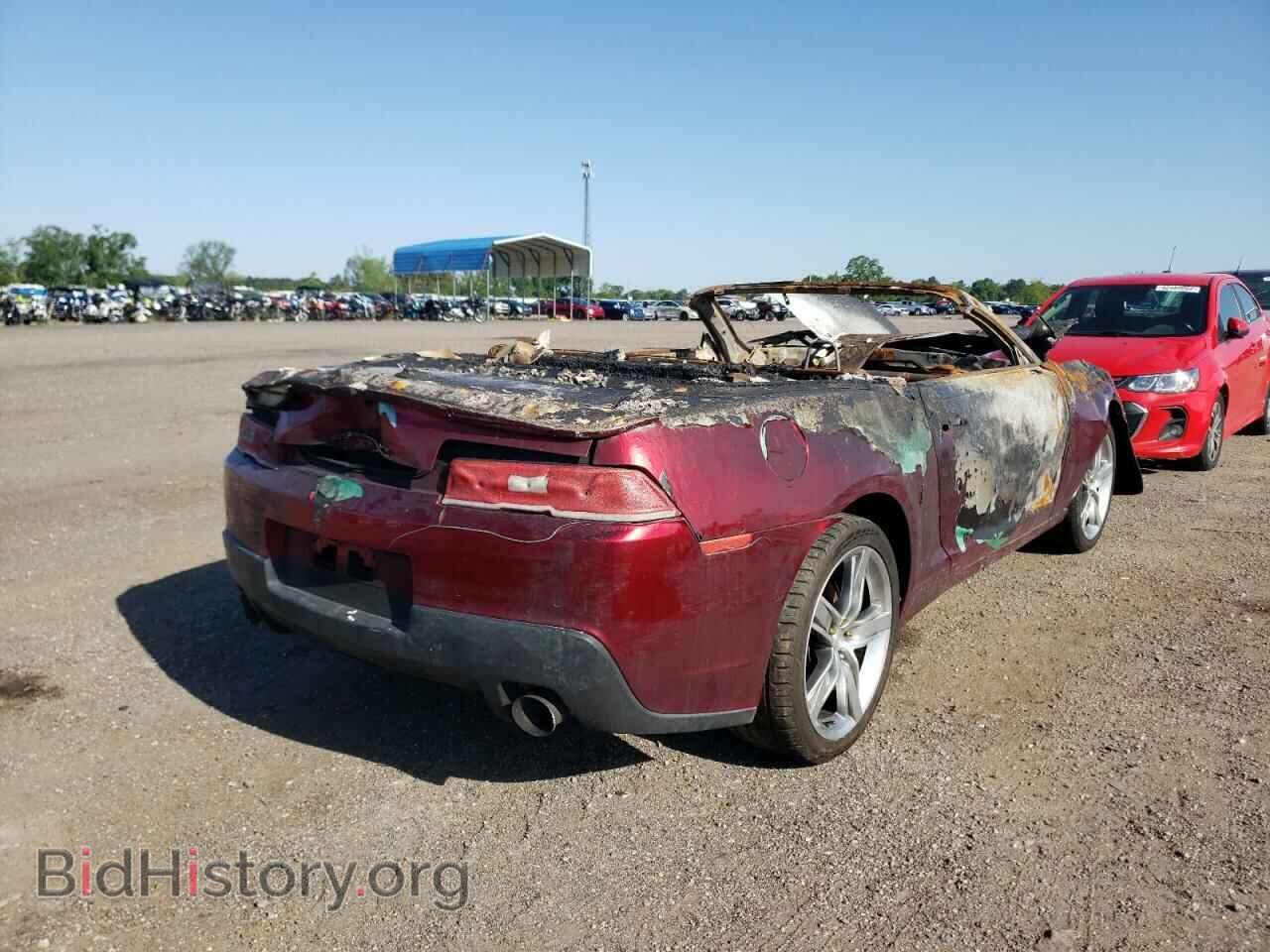 2014 CHEVROLET CAMARO - VIN: 2G1FB3D32E9172577 - Фото 4