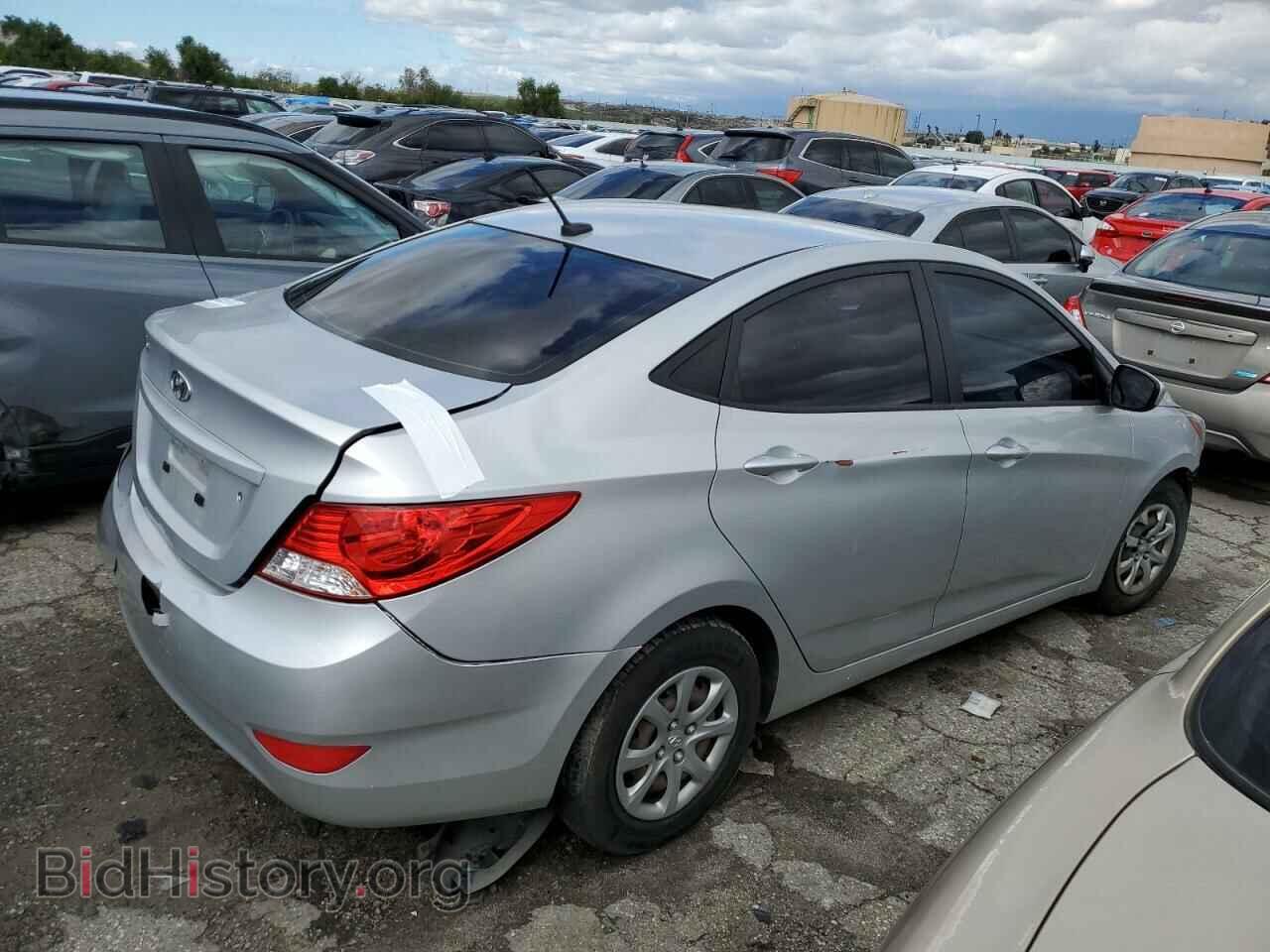 2014 HYUNDAI ACCENT - VIN: KMHCT4AE6EU758149 - Фото 3