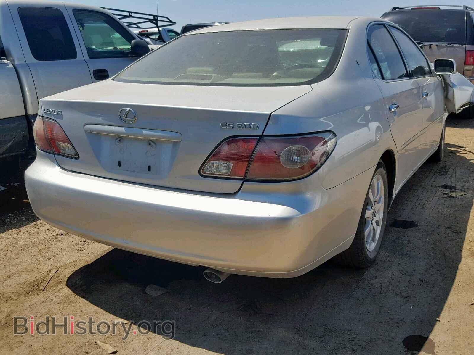 2003 LEXUS ES300 - VIN: JTHBF30G230098330 - Фото 4