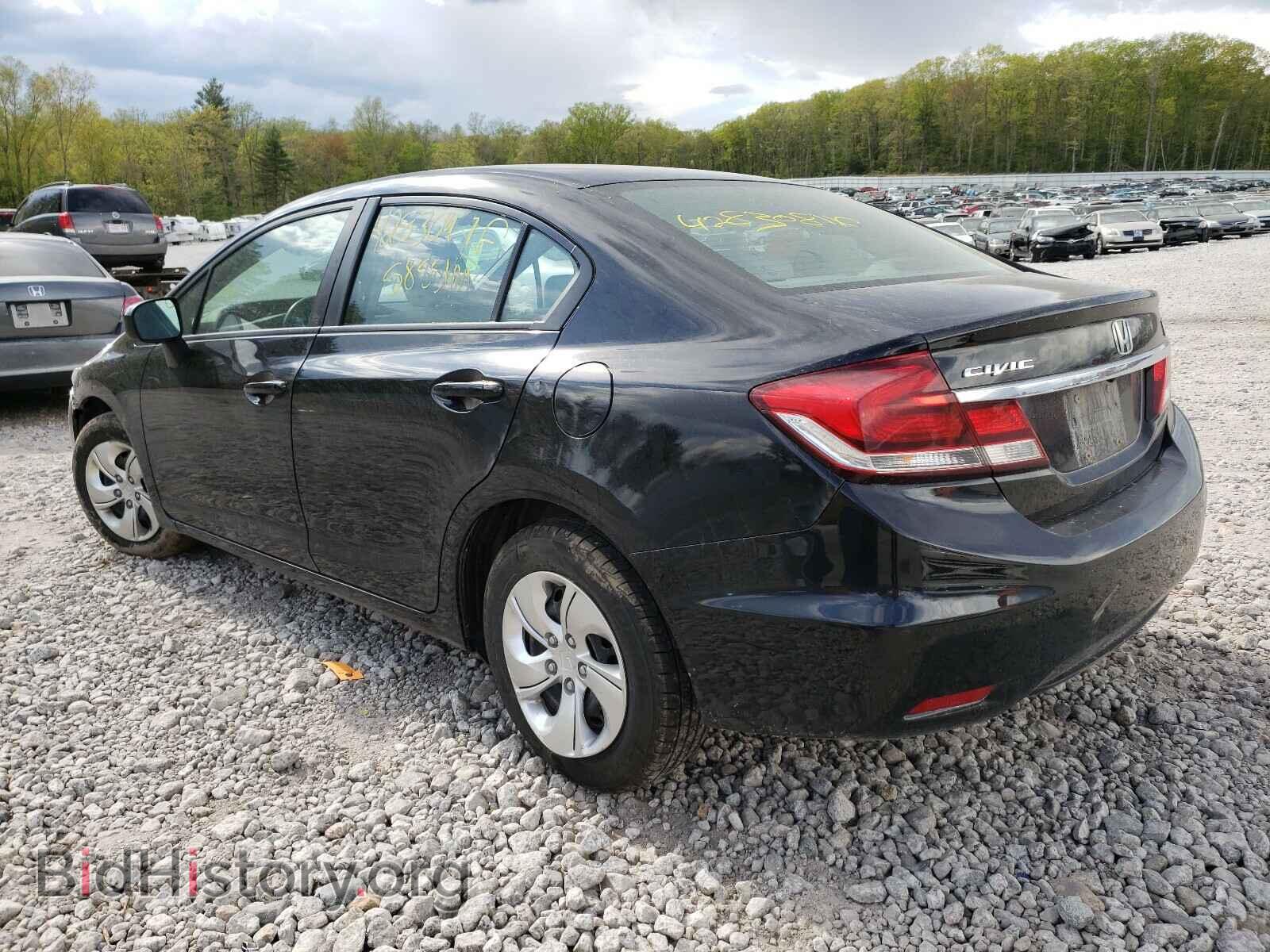 2014 HONDA CIVIC - VIN: 2HGFB2F54EH503344 - Фото 3
