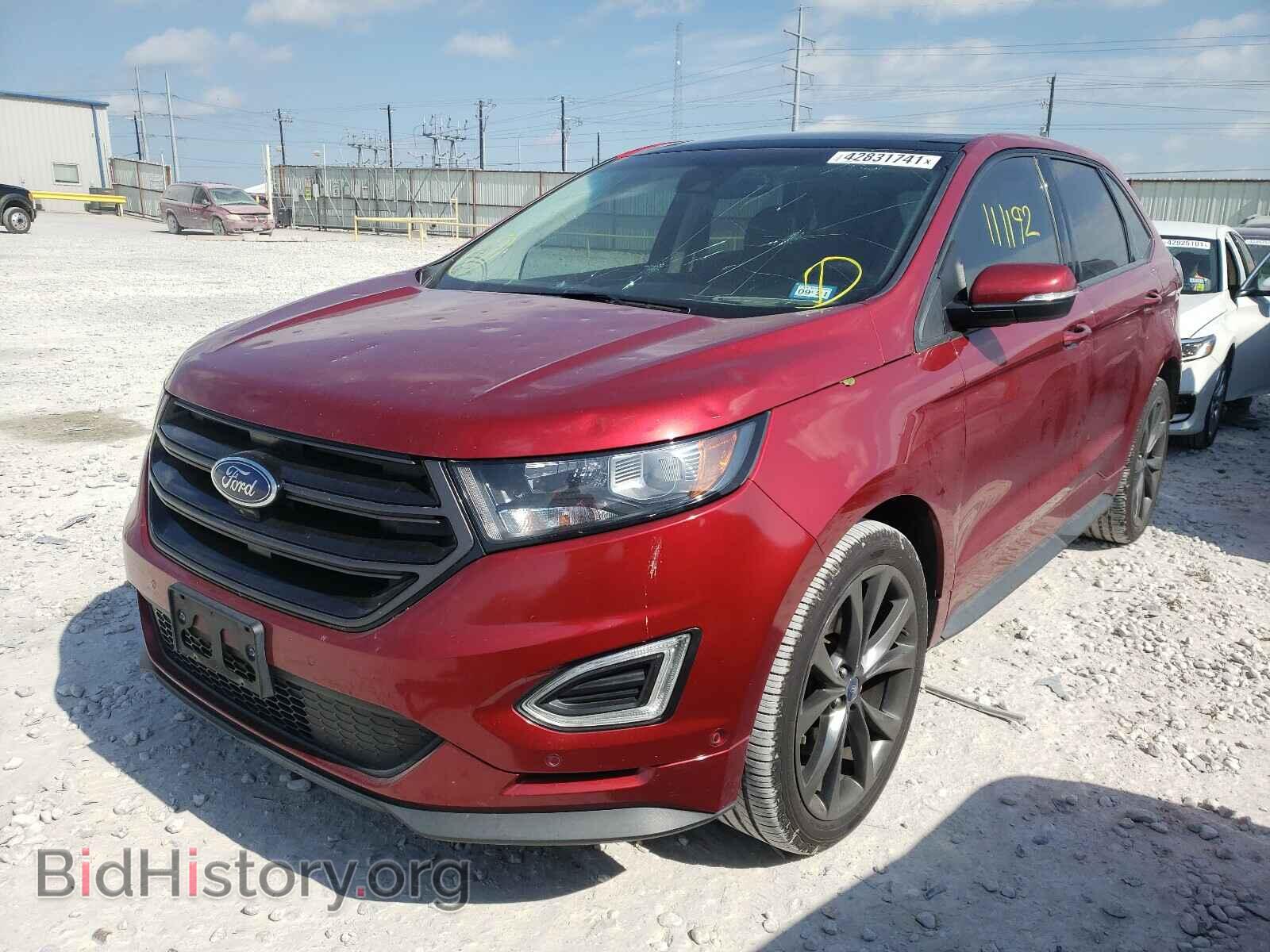 2015 FORD EDGE - VIN: 2FMPK4AP7FBB66207 - Фото 2
