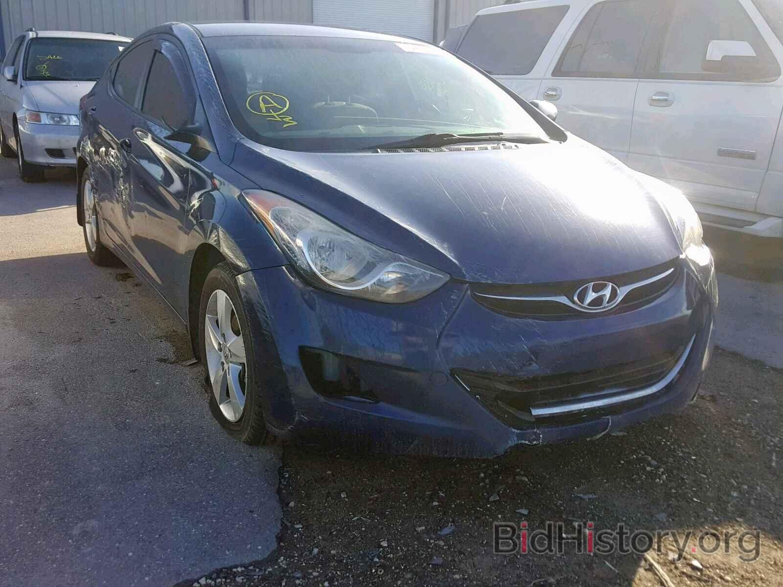 Photo KMHDH4AE4DU522412 - HYUNDAI ELANTRA 2013