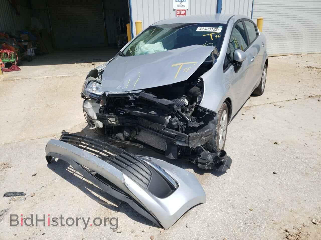 2016 KIA RIO - VIN: KNADM4A33G6639404 - Фото 2