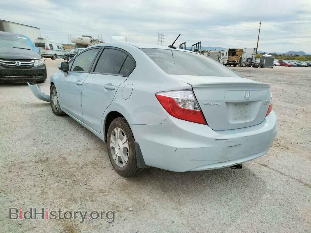 2012 HONDA CIVIC - VIN: JHMFB4F28CS003062 - Фото 3