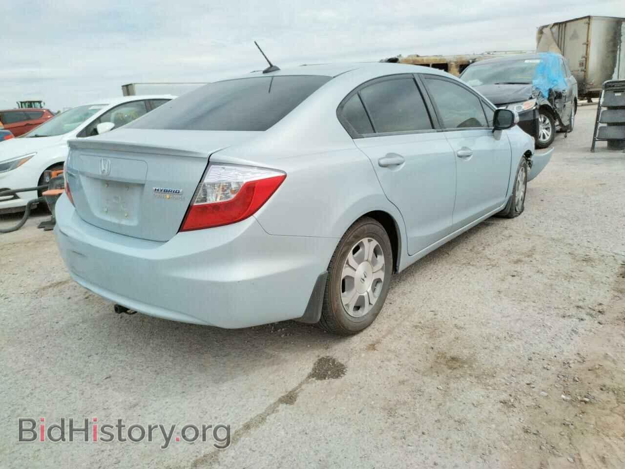 2012 HONDA CIVIC - VIN: JHMFB4F28CS003062 - Фото 4