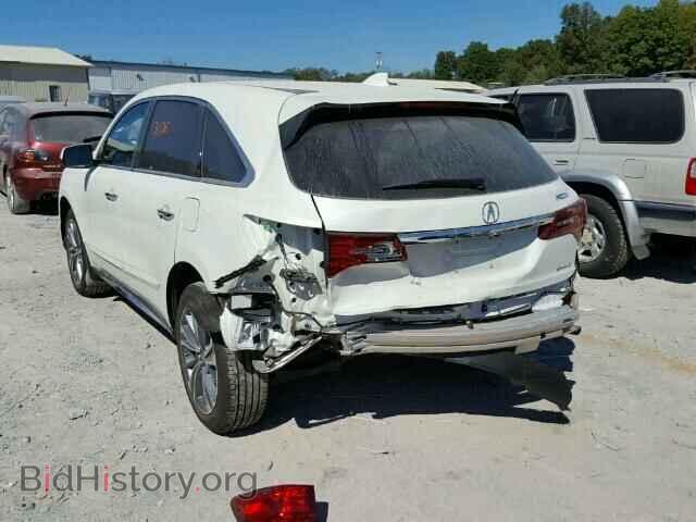 2017 ACURA MDX - VIN: 5FRYD4H52HB015237 - Фото 3