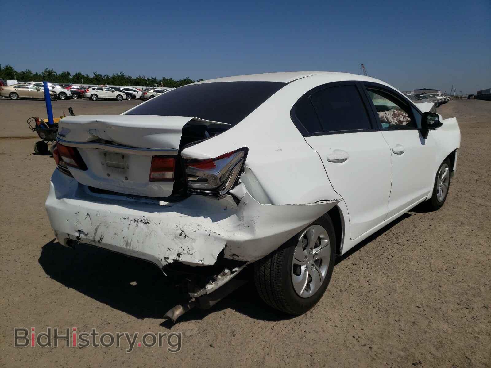 2013 HONDA CIVIC - VIN: 19XFB2F57DE237195 - Фото 4