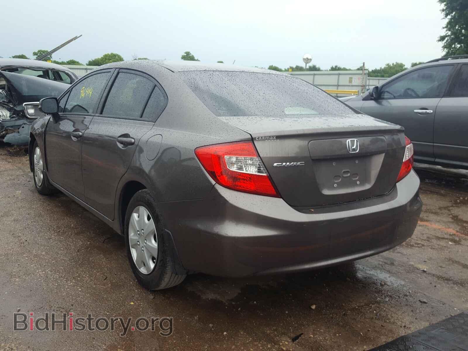 2012 HONDA CIVIC - VIN: 2HGFB2F59CH541665 - Фото 3