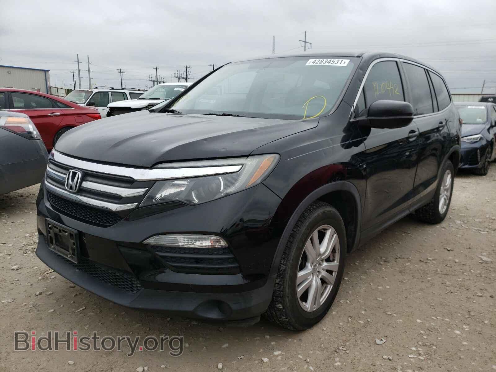 2016 HONDA PILOT - VIN: 5FNYF5H1XGB018707 - Фото 2