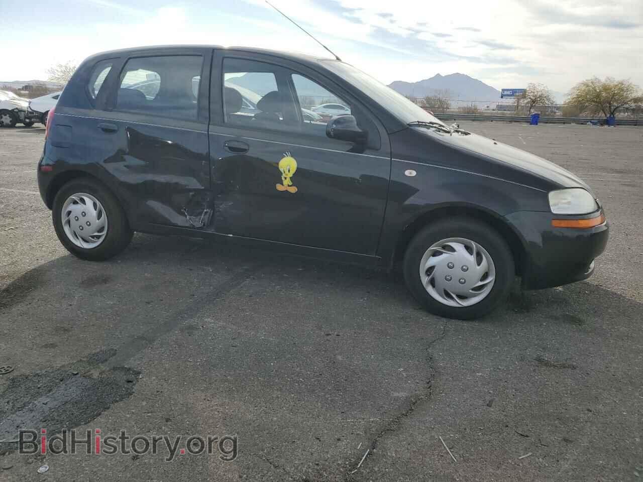 2007 CHEVROLET AVEO - VIN: KL1TD66617B706318 - Фото 4