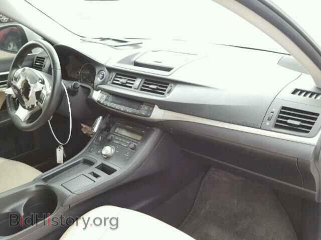 2012 LEXUS CT 200 - VIN: JTHKD5BH4C2121490 - Фото 9