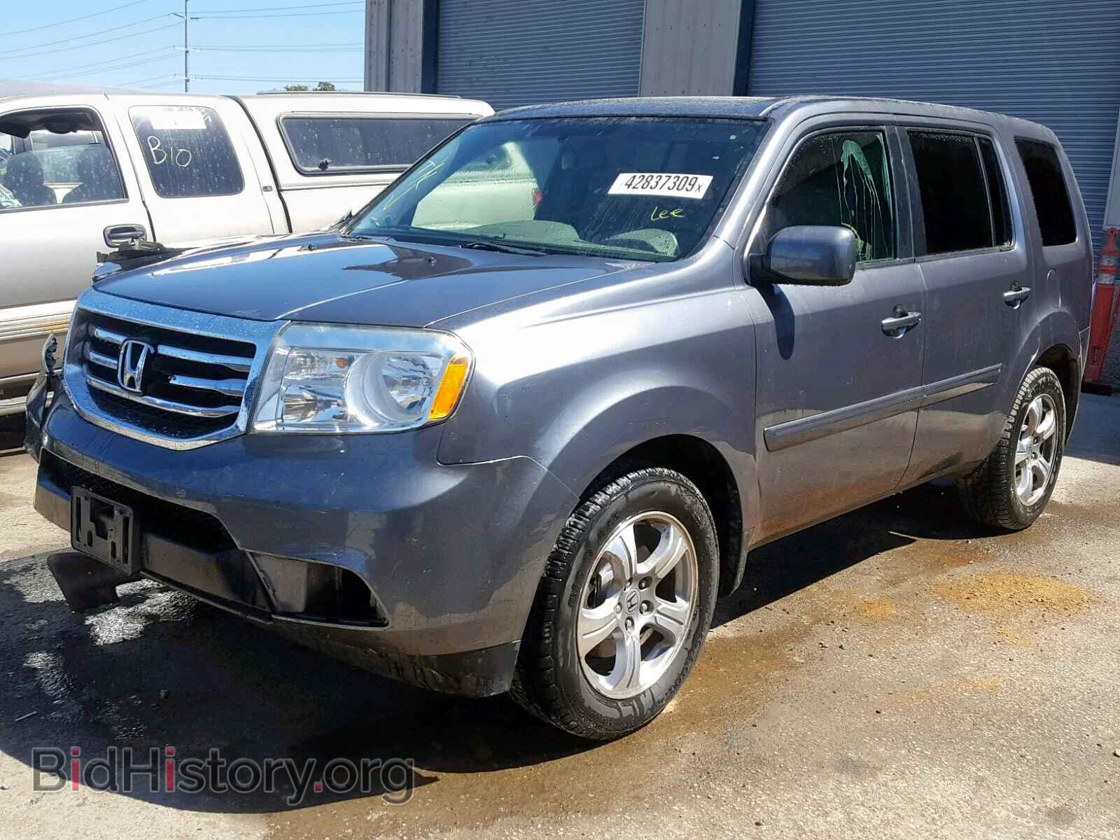 2013 HONDA PILOT EXL - VIN: 5FNYF3H50DB018265 - Фото 2