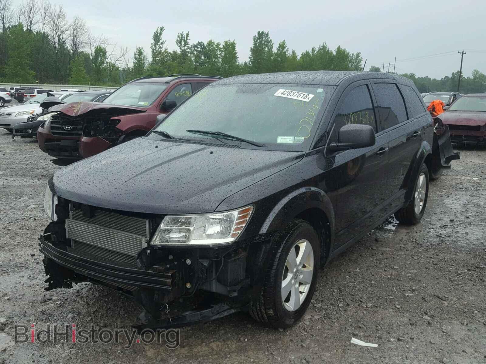 2013 DODGE JOURNEY - VIN: 3C4PDCAB8DT576982 - Фото 2