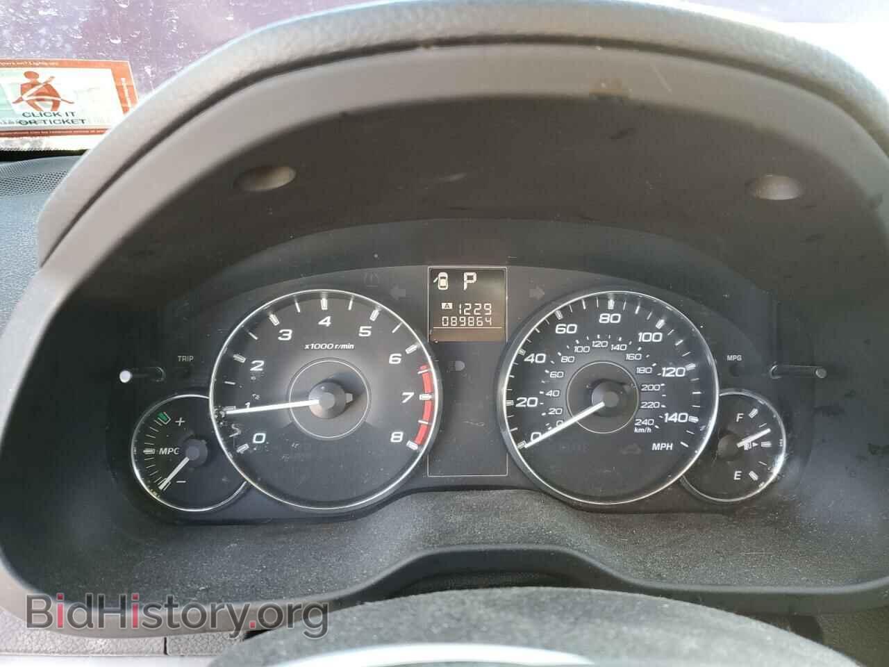 2012 SUBARU LEGACY - VIN: 4S3BMBG63C3018885 - Фото 9