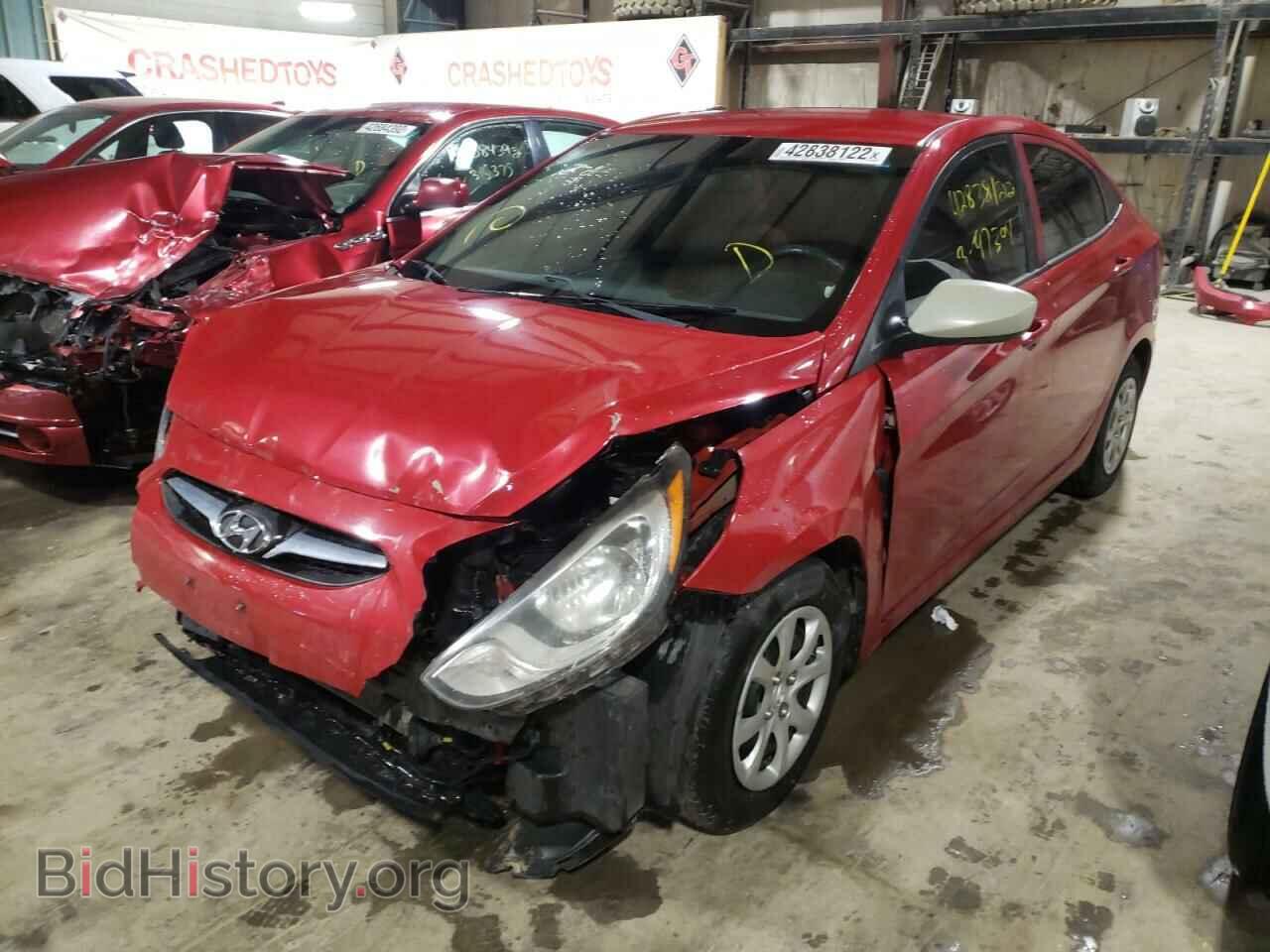 2014 HYUNDAI ACCENT - VIN: KMHCT4AE4EU684424 - Photo 2