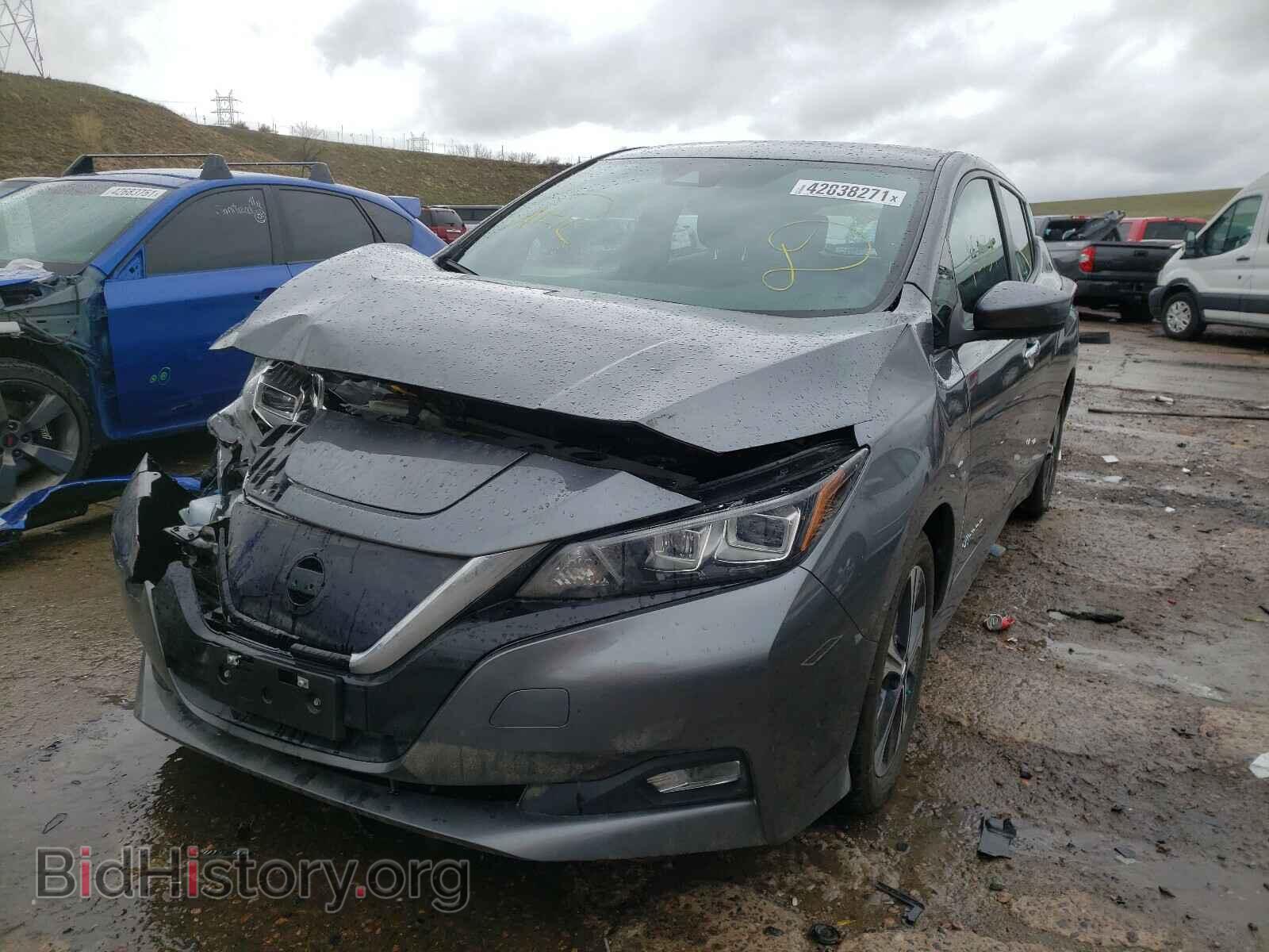 2019 NISSAN LEAF - VIN: 1N4AZ1CP7KC301672 - Фото 2
