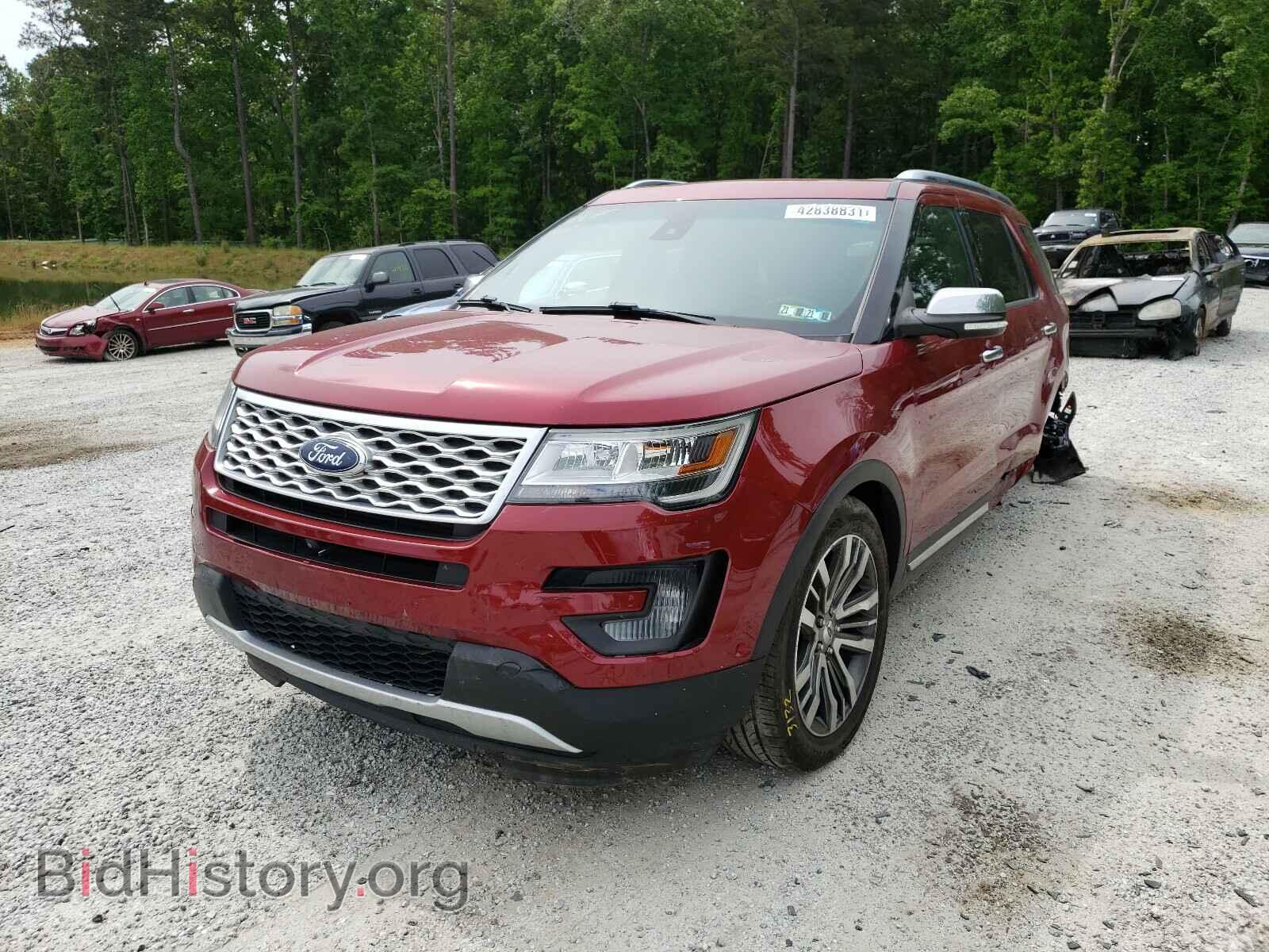 2016 FORD EXPLORER - VIN: 1FM5K8HT0GGD08974 - Фото 2