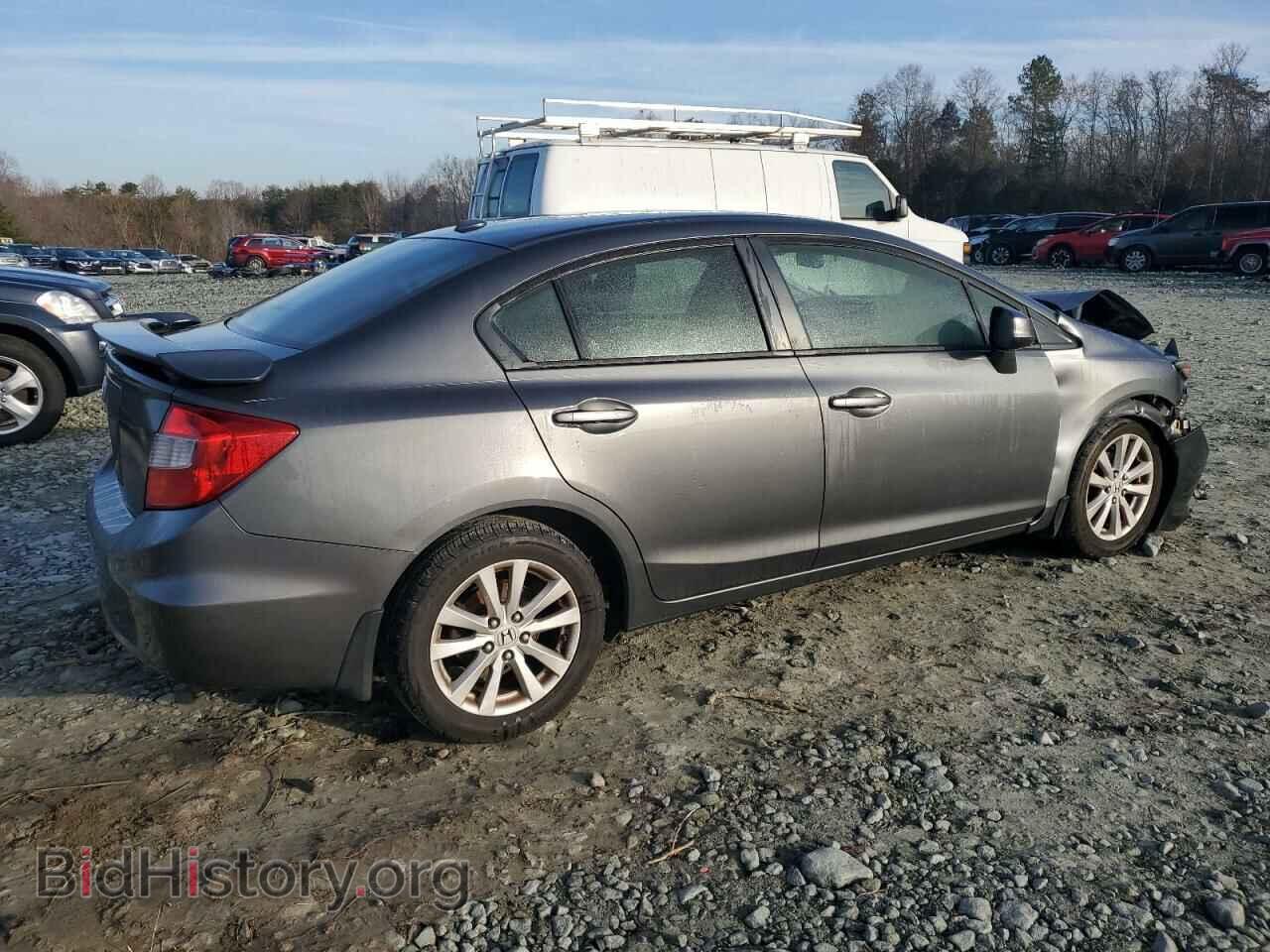 2012 HONDA CIVIC - VIN: 2HGFB2F9XCH504952 - Фото 3