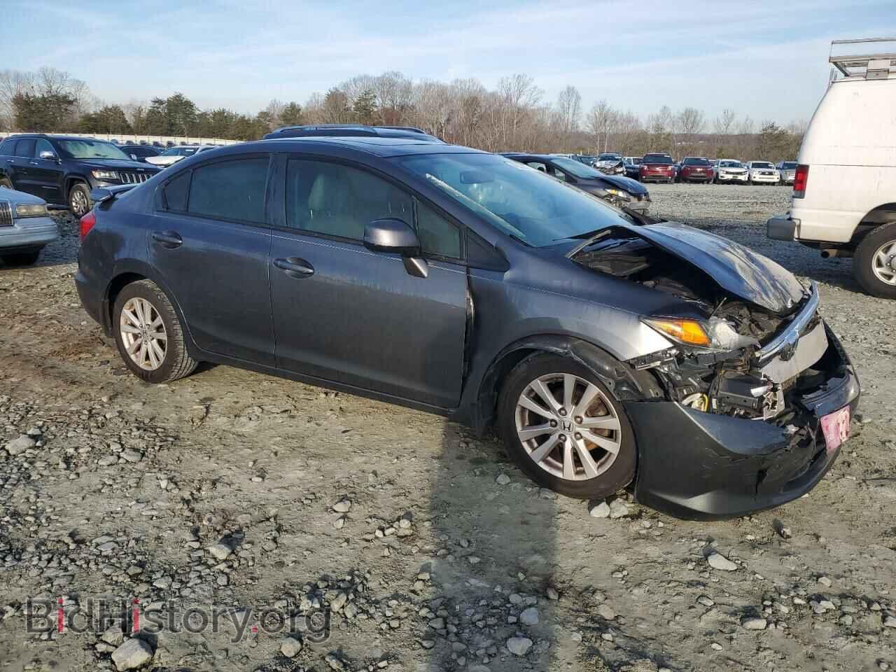 2012 HONDA CIVIC - VIN: 2HGFB2F9XCH504952 - Фото 4