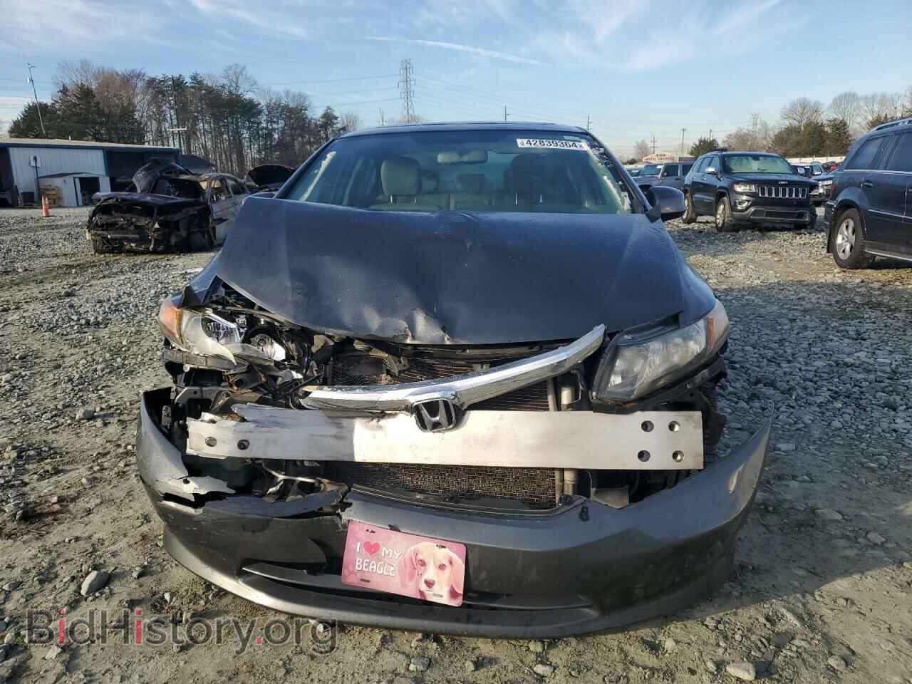 2012 HONDA CIVIC - VIN: 2HGFB2F9XCH504952 - Фото 5