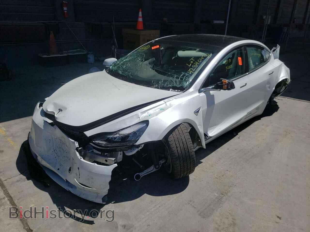 2019 TESLA MODEL 3 - VIN: 5YJ3E1EB7KF200036 - Фото 2