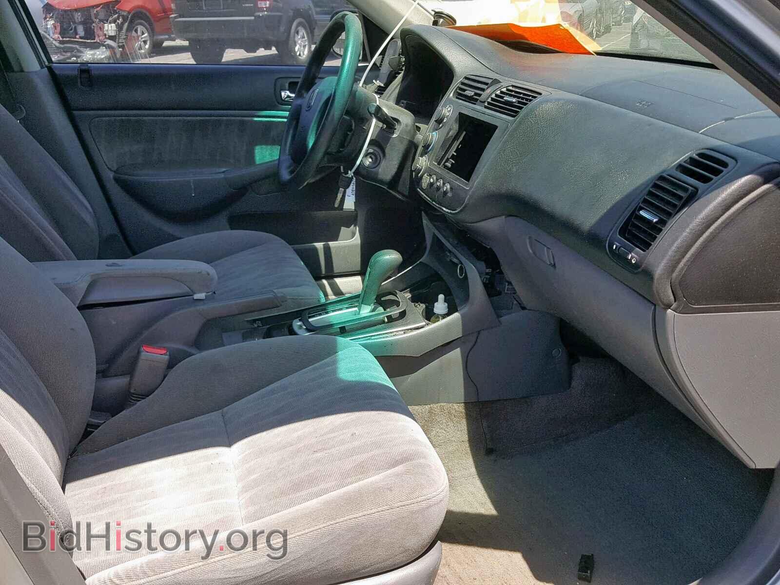 2005 HONDA CIVIC LX - VIN: JHMES16565S001110 - Фото 5