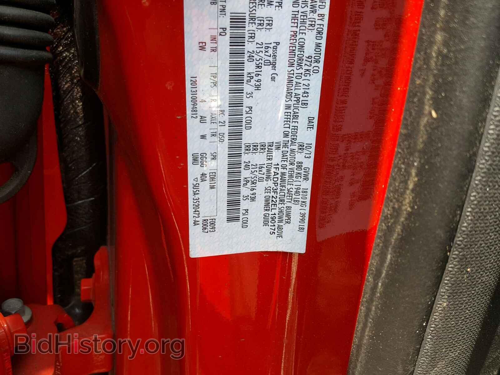 2014 FORD FOCUS - VIN: 1FADP3F22EL190175 - Photo 10