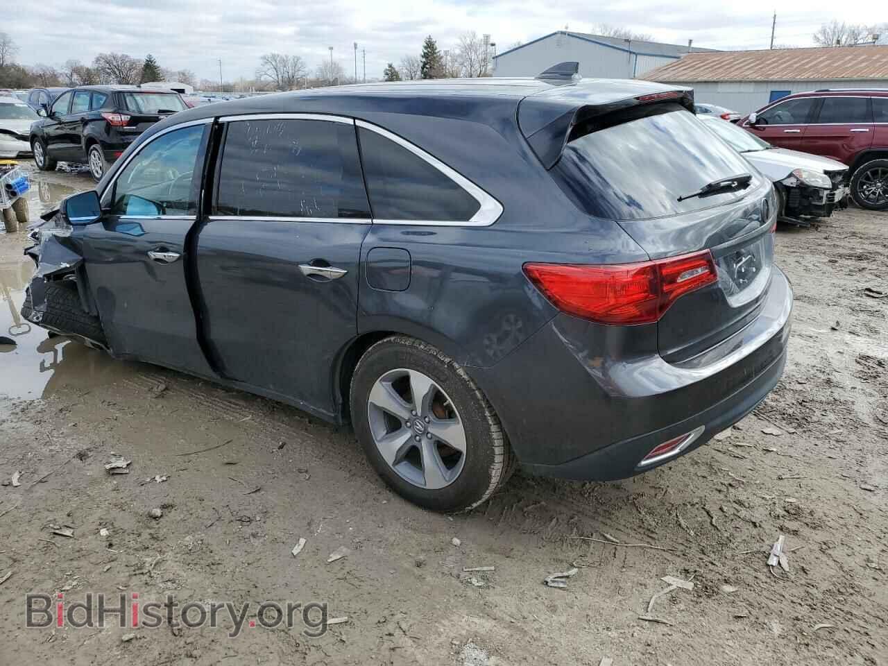 2014 ACURA MDX - VIN: 5FRYD4H20EB020910 - Фото 2
