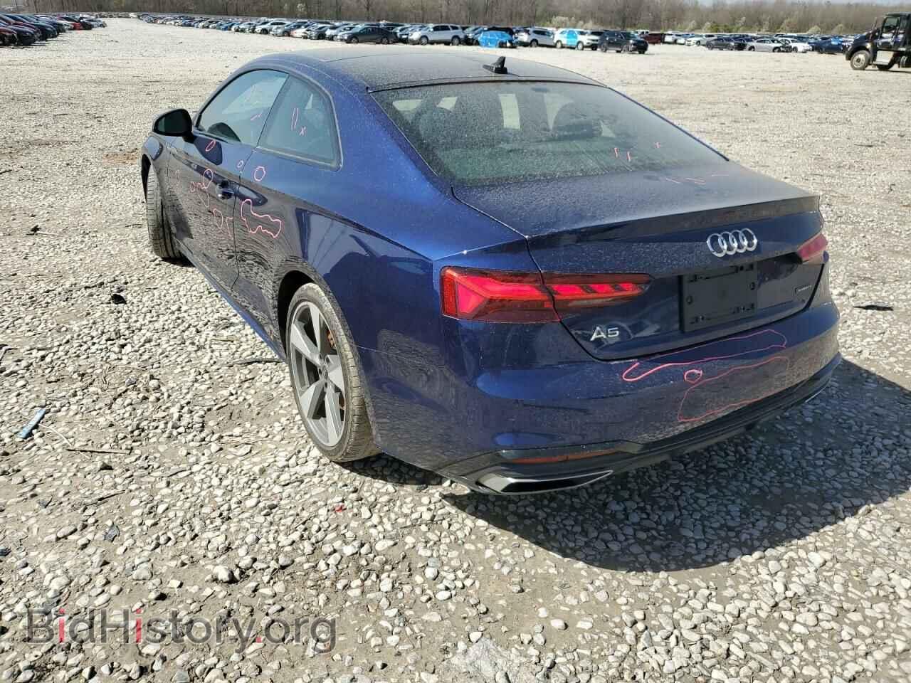 2021 AUDI A5 - VIN: WAUTAAF53MA043313 - Фото 2